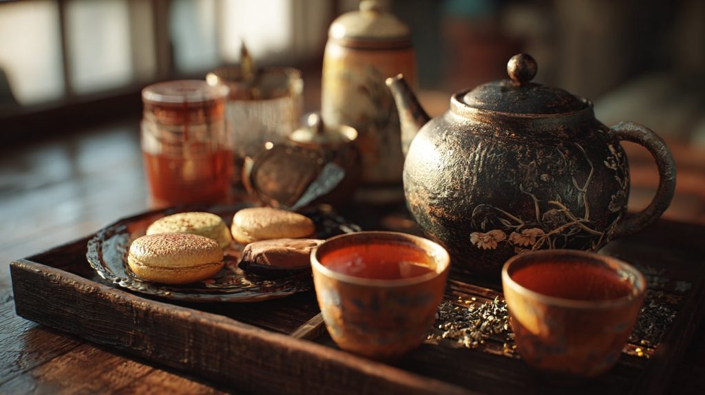 Tee Leitfaden. Tee lagern und Tee bewerten